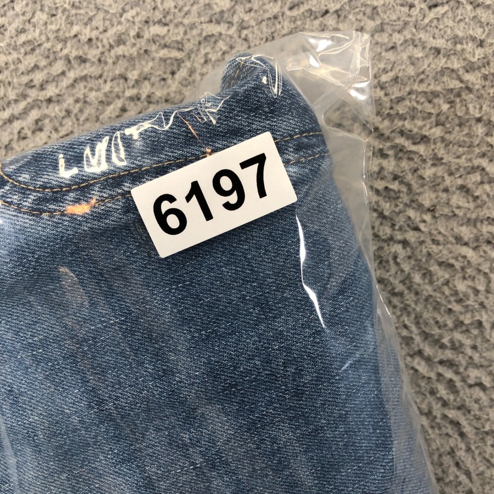 Gap Overalls Womens Medium Blue Indigo Slouchy Denim Bib Cotton Pockets Jeans - Picture 11 of 11